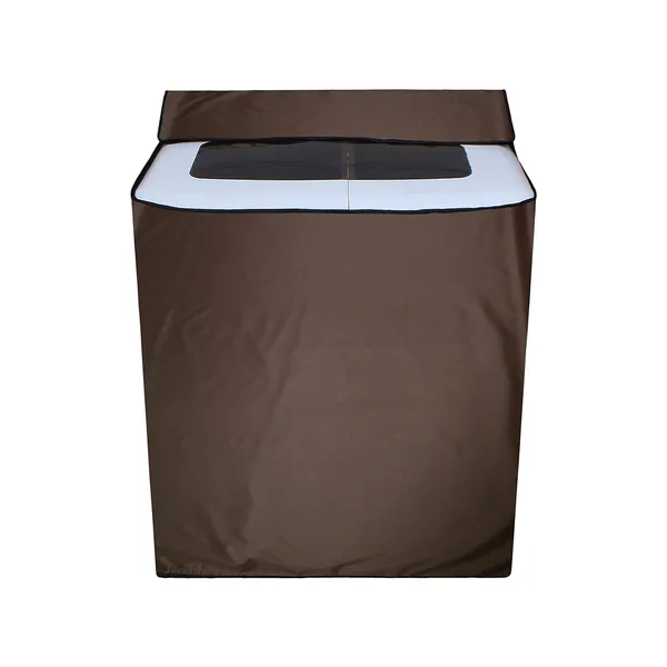 Polycarbonate_Waterproof_Top_Load_8.5_Kg_Washing_Machine_Cover_Coffee