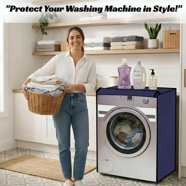 Polycarbonate_Waterproof_Solid_Front_Load_Washing_Machine_Cover_Blue
