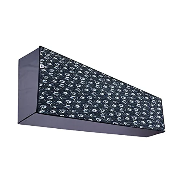 Plastic_Waterproof_Zipper_Split_Ac_Indoor_Outdoor_Cover_For_Haier_1.6_Ton