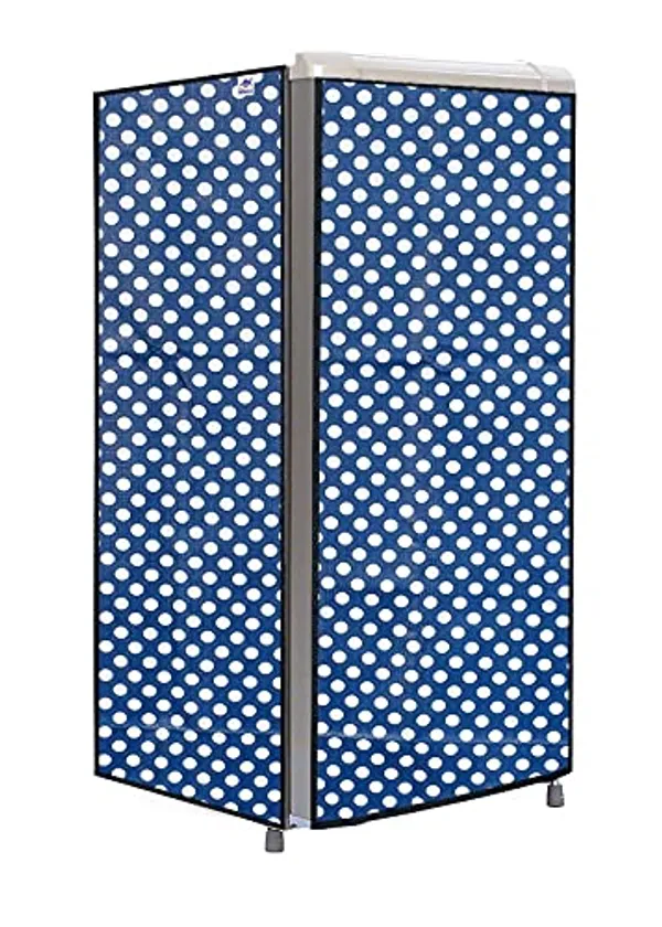 Pvc_Waterproof_Dustproof_Multicolour_Single_Door_Refrigerator_Cover_230L