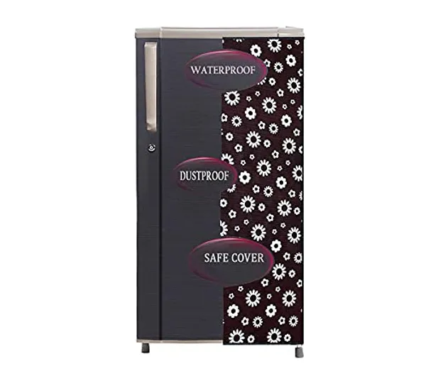 Waterproof_Dustproof_Multicolour_Single_Door_Fridge_Cover_215L