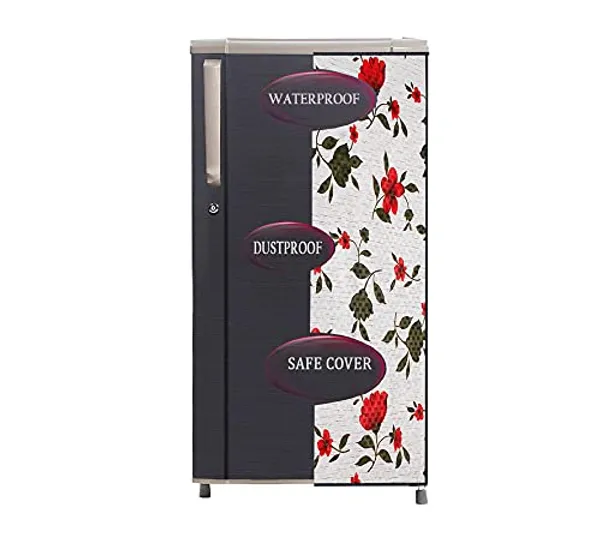Polyester_Waterproof_Solid_Triple_Door_Refrigerator_Cover_240_L