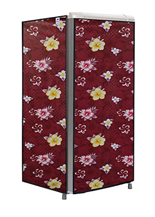 Pvc_Waterproof_Multicolour_Single_Door_190L_Fridge_Cover