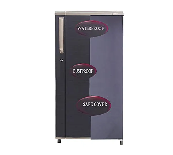 Polyester_Waterproof_Dustproof_Triple_Door_Fridge_Cover_Multicolour