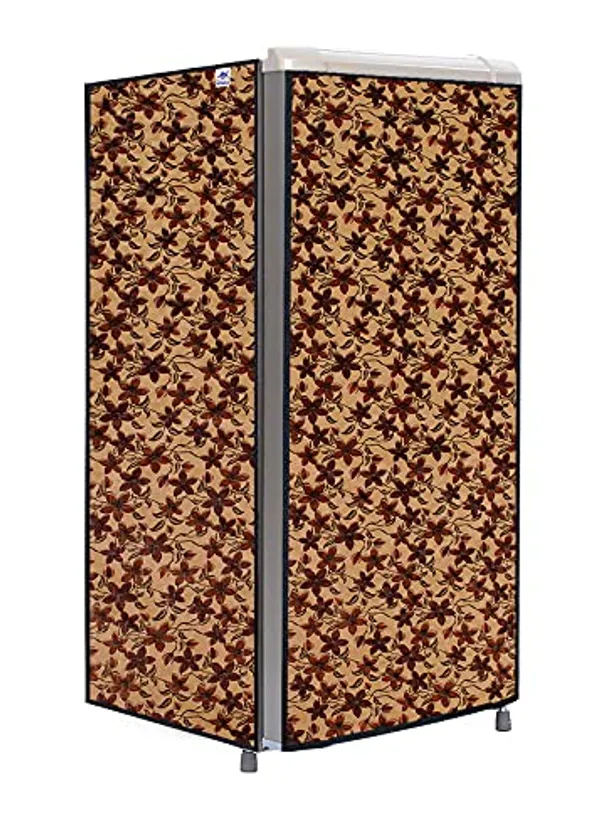 Multicolour_Waterproof_Dustproof_Single_Door_Fridge_Cover_190L