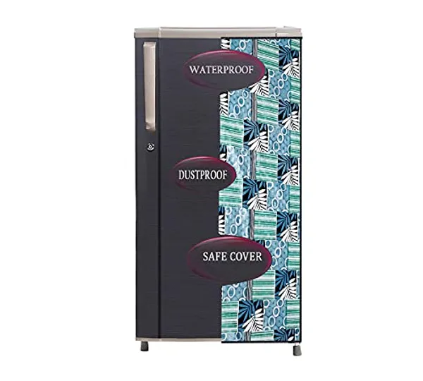 Pvc_Waterproof_Multicolour_Single_Door_Fridge_Cover
