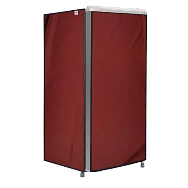 Waterproof_Dustproof_Single_Door_Refrigerator_Cover_Brown_Multicolour_192_L