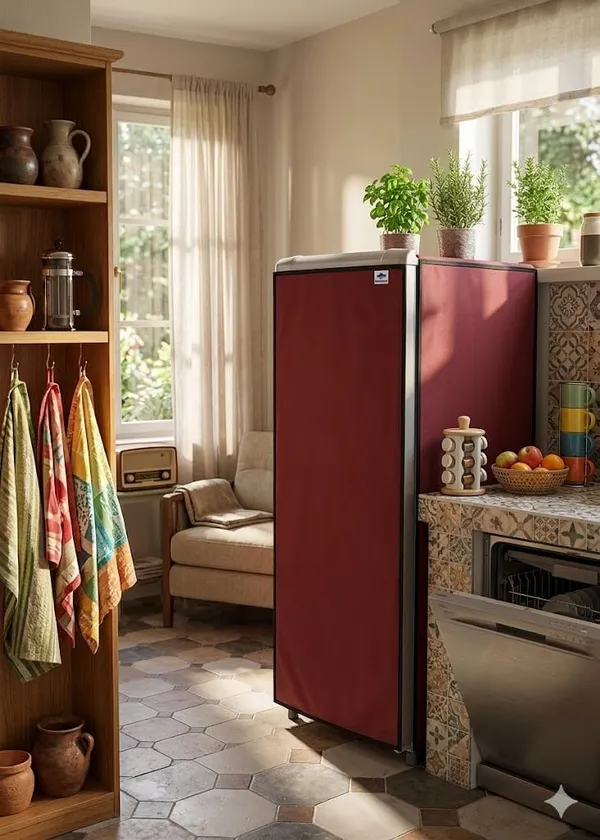 Waterproof_Dustproof_Single_Door_Refrigerator_Cover_Brown_Multicolour_192_L