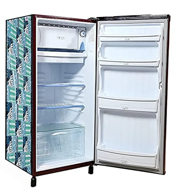 Multicolour_Waterproof_Dustproof_Single_Door_Fridge_Cover_193L