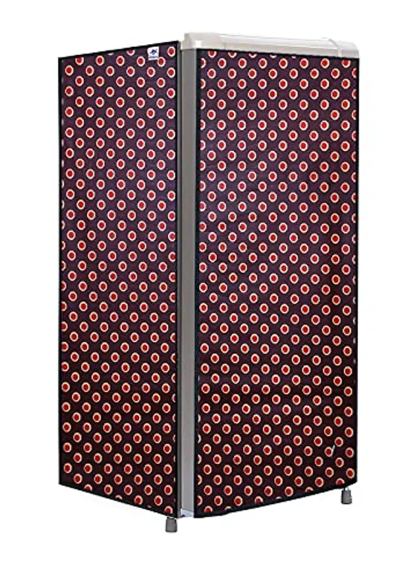 Pvc_Waterproof_Dustproof_Single_Door_190L_Fridge_Cover_Multicolour