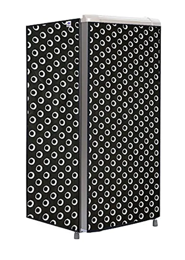 Pvc_Waterproof_Dustproof_Multicolour_Single_Door_Fridge_Cover_200L