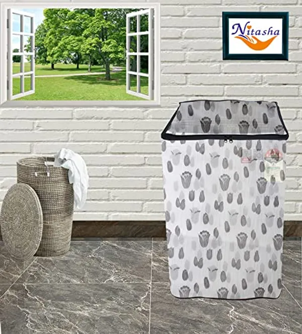 Polyester_Waterproof_Zipper_Closure_Top_Load_Washing_Machine_Cover_9Kg