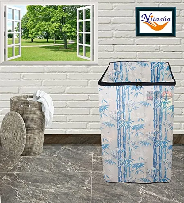Multicolour_Waterproof_Zipper_Closure_Fully_Automatic_Washing_Machine_Cover_6.2Kg
