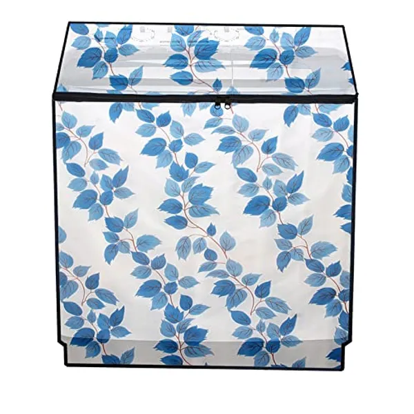 Multicolour_Waterproof_Zipper_Closure_Semi_Automatic_Washing_Machine_Cover_6.5Kg