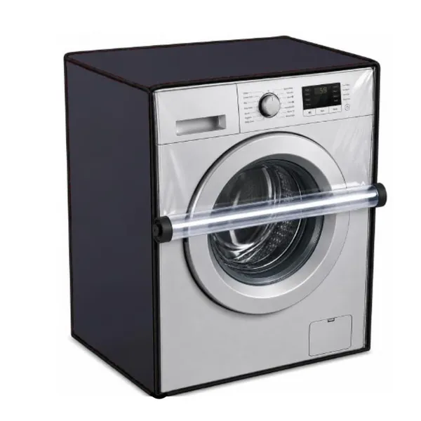 Polyester_Waterproof_Front_Load_Washing_Machine_Cover_Black