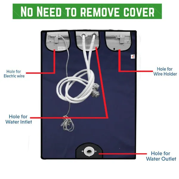 Polyester_Waterproof_Blue_Front_Load_Washing_Machine_Cover