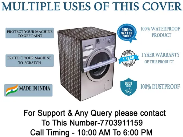 Polyester_Waterproof_Printed_Front_Load_Washing_Machine_Cover_For_Samsung_9_Kg
