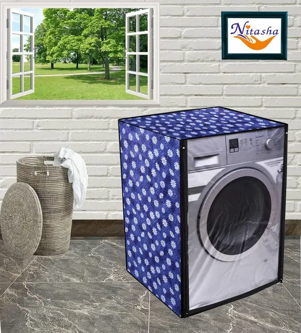 Polyester_Waterproof_Front_Load_Washing_Machine_Cover_Multicolour