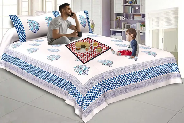 Polyester_Multicolour_Printed_Square_Bed_Server_Food_Mat_36X36_Inch