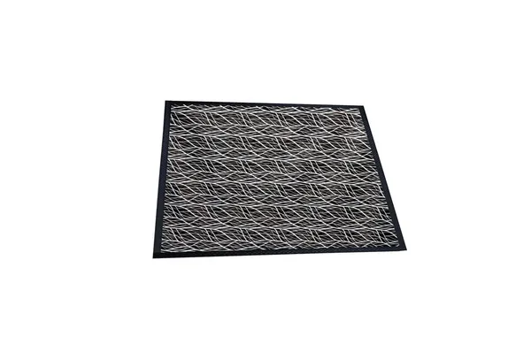 Polyester_Multicolour_Printed_Square_Bed_Server_Food_Mat_36X36_Inch