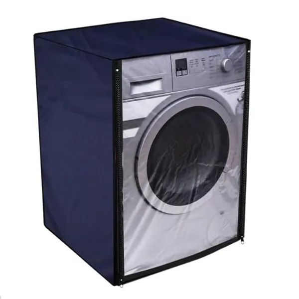 Polyester_Waterproof_Front_Load_Washing_Machine_Cover_Blue