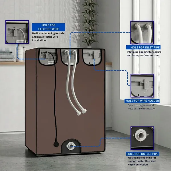 Polyester_Waterproof_Front_Load_Washing_Machine_Cover_Coffee