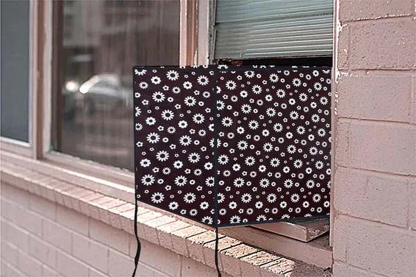 Polyester_Waterproof_Multicolour_Window_Ac_Cover_1.5_Ton