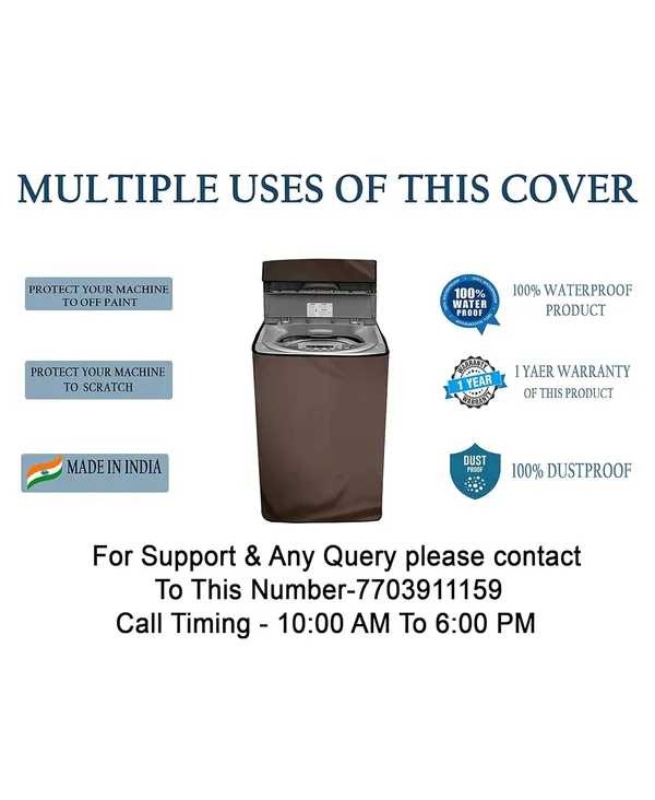 Polyester_Waterproof_Top_Load_Washing_Machine_Cover_9_Kg_Brown