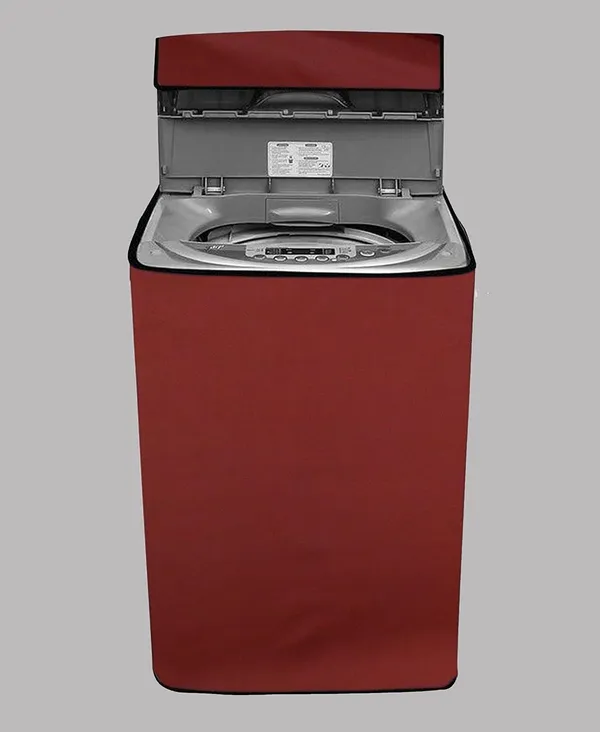Polyester_Waterproof_Top_Load_Washing_Machine_Cover_7-7.7_Kg_Red