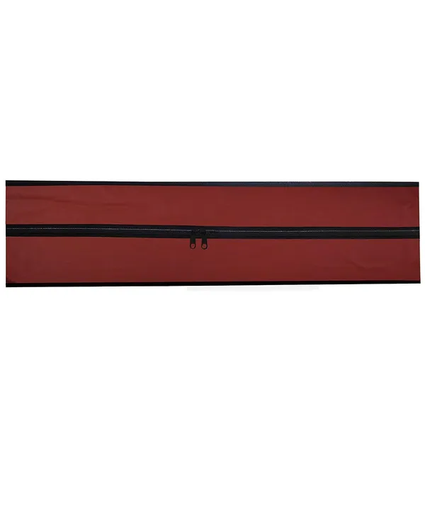 Polyester_Waterproof_Zipper_Queen_Size_Mattress_Protector_Cover_Red