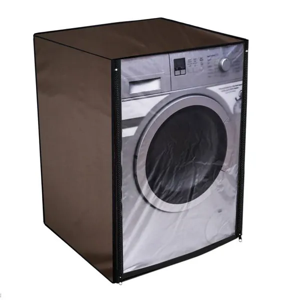 Polyester_Waterproof_Zipper_Front_Load_Washing_Machine_Cover_7_Kg_Brown