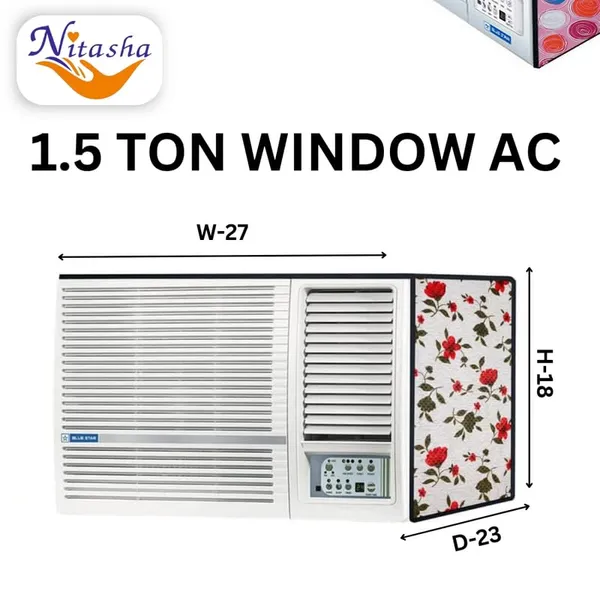Pvc_Waterproof_Dustproof_Printed_Window_Ac_Cover_1.5_Ton