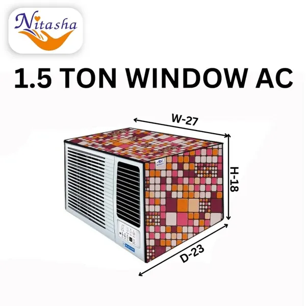 Pvc_Waterproof_Dustproof_Outdoor_Window_Ac_Cover_For_1.5_Ton_Units