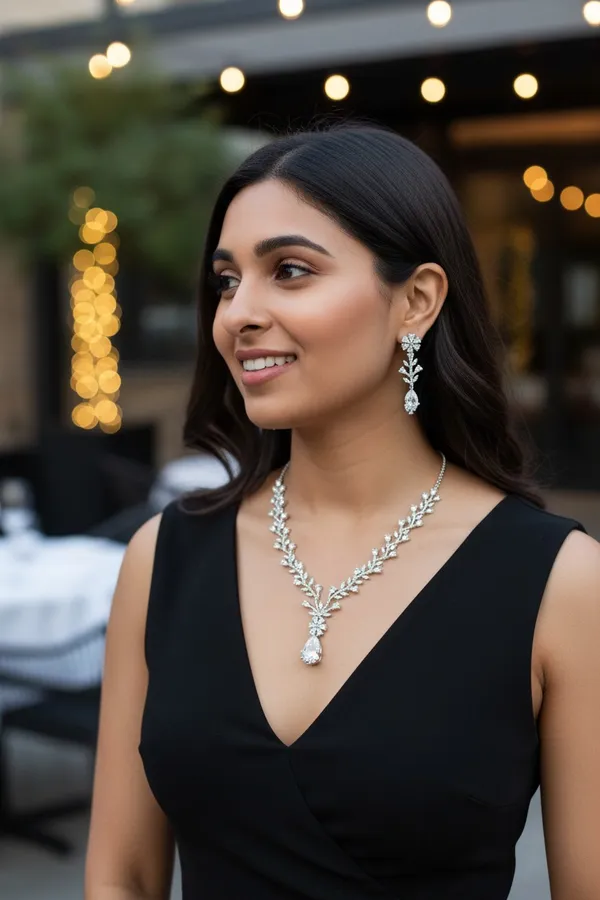 Silver_Plated_AD_Neckles_Set_with_Earings
