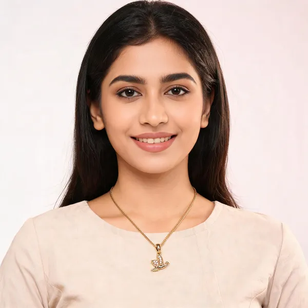 Gold_Tone_Pendant_With_16_In_Chain_For_Women