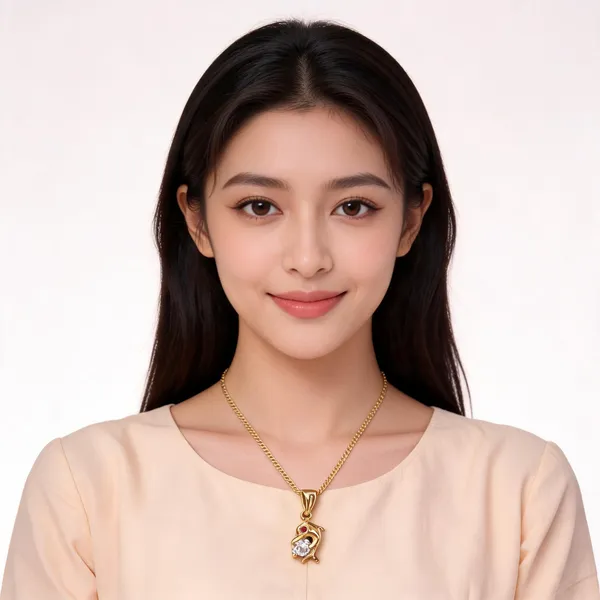 Gold_Pendant_With_Chain_16_In_For_Women