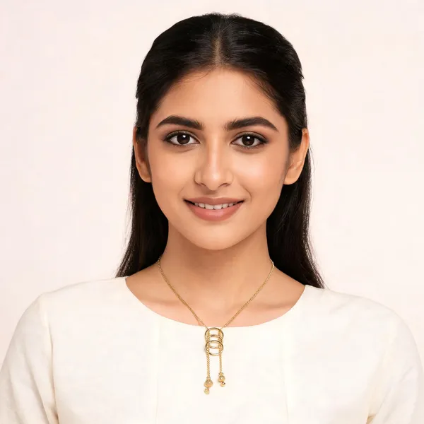 Gold_18_In_Pendant_With_Chain_For_Women