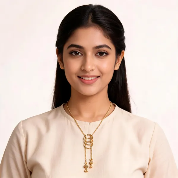 Gold_18_In_Pendant_With_Chain_For_Women