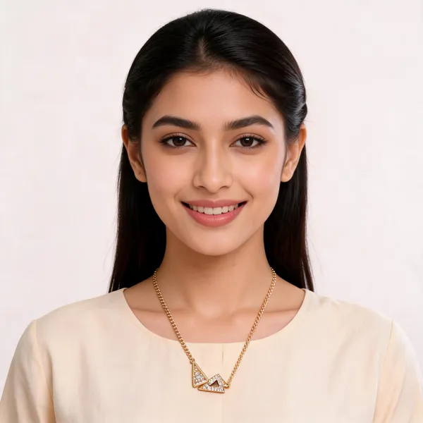 Gold_18_In_Pendant_With_Chain_For_Women