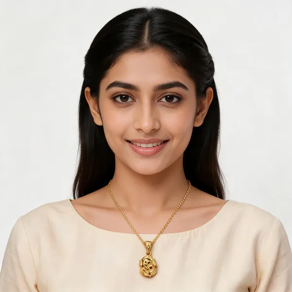 Gold_Tone_Pendant_With_18_In_Chain_For_Women