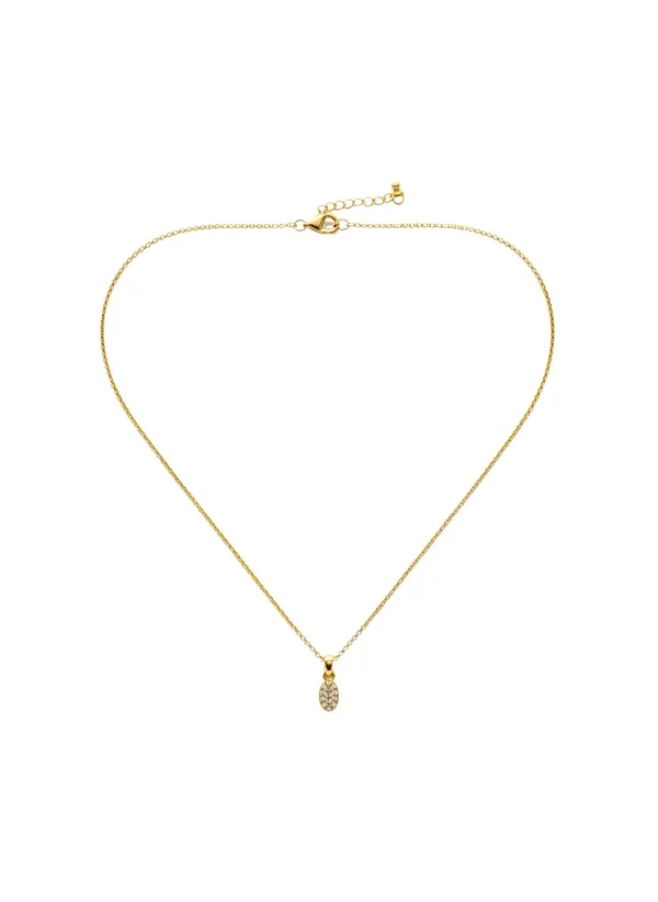 24_Karat_Gold_Tone_Pendant_With_18_In_Chain_For_Women