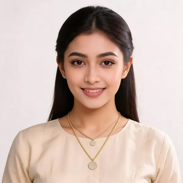 Gold_Pendant_With_Chain_18_In_For_Women