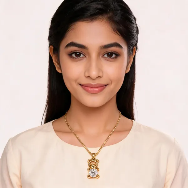 Gold_Tone_Pendant_With_18_In_Chain_For_Women
