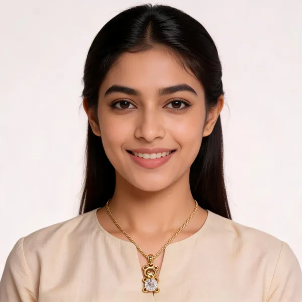 Gold_Tone_Pendant_With_18_In_Chain_For_Women