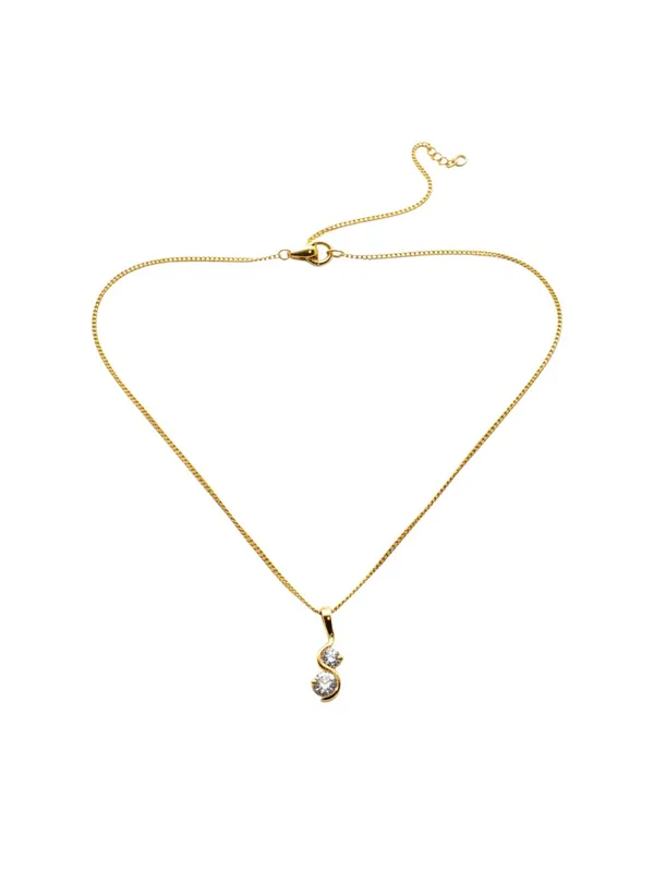 24_Karat_Gold_Tone_Pendant_With_18_In_Chain_For_Women