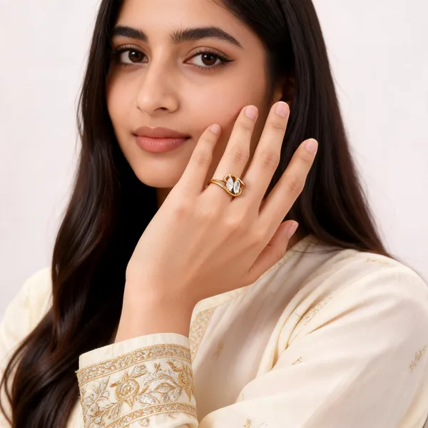 Gold_Adjustable_Finger_Ring_For_Women