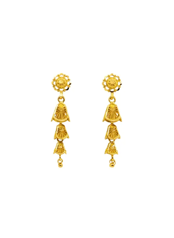 24_Karat_Gold_Jhumka_Earring_For_Women