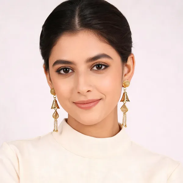 Gold_Jhumka_Earring_For_Women