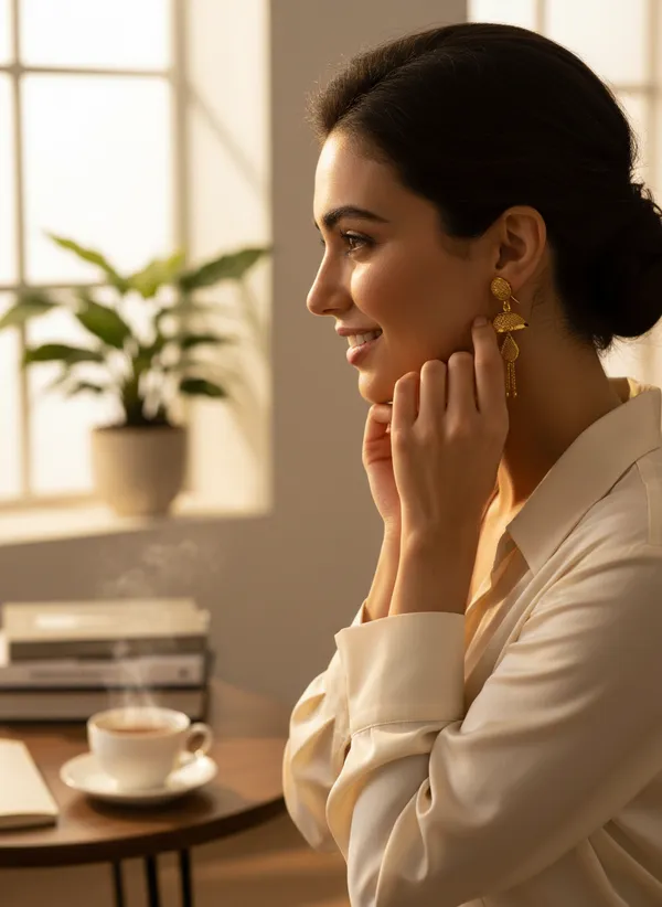 24_Karat_Gold_Jhumka_Earring_For_Women