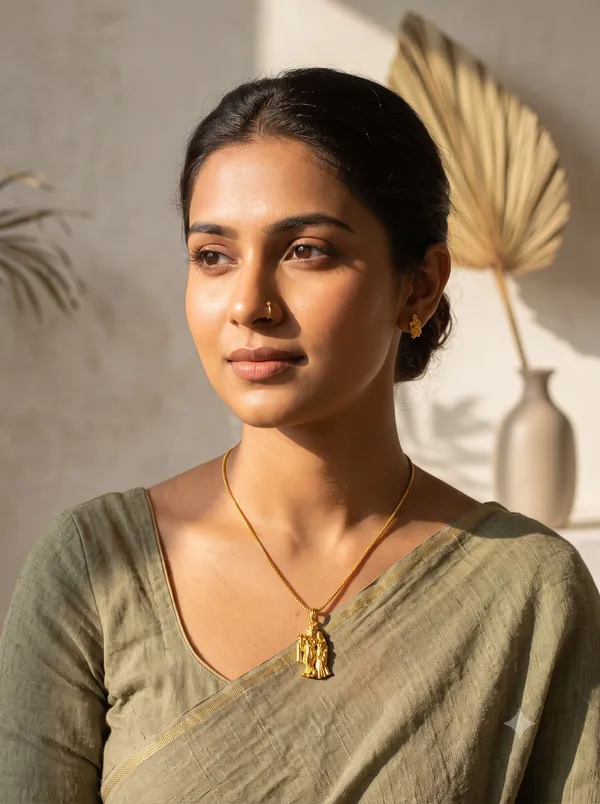 Gold_Tone_Pendant_With_16_In_Chain_For_Women